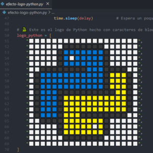 Animación Logo Python + Música de Fondo en Consola – Proyecto Épico para tus Introducciones